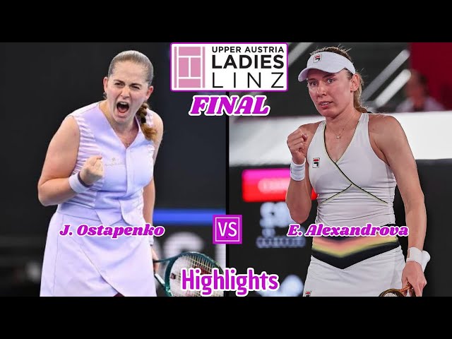 Ekaterina Alexandrova vs Jelena Ostapenko: 2024 Linz Showdown Preview