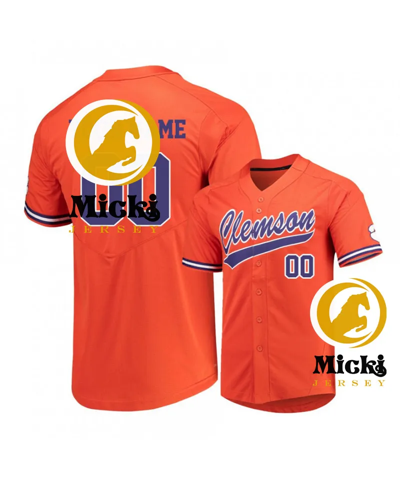 Cam Cannarella Jersey - Official Clemson Tigers 10 Baseball Jersey for Men