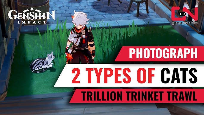 Capture 2 Cats in Genshin Impact: Photography Tips for the Trillion Trinket Trawl Event