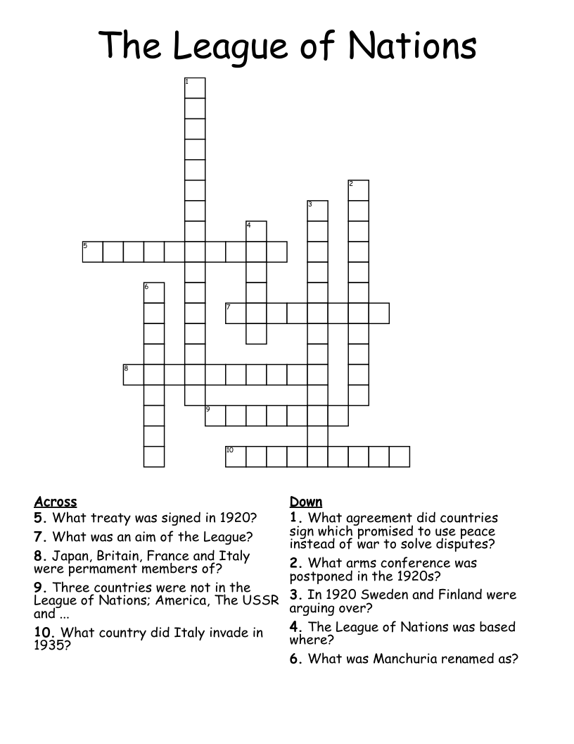 Five Nations Members Crossword Solution: Find the Right Answer Here