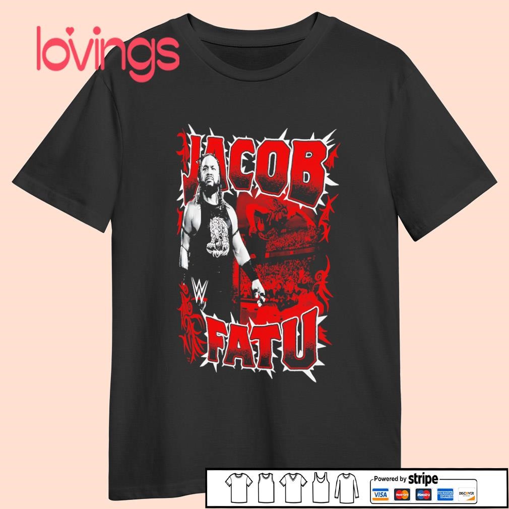 Show Your Bloodline Pride with a Jacob Fatu Wrestling T-Shirt