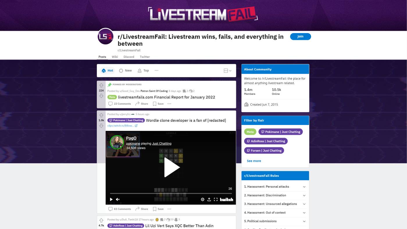 Top Livestream Fails on r/LivestreamFail: Watch the Funniest Streamer Blunders