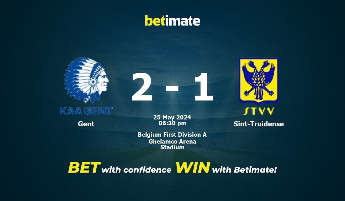 KAA Gent vs Sint-Truiden Prediction: Key Insights & Betting Tips for 2024