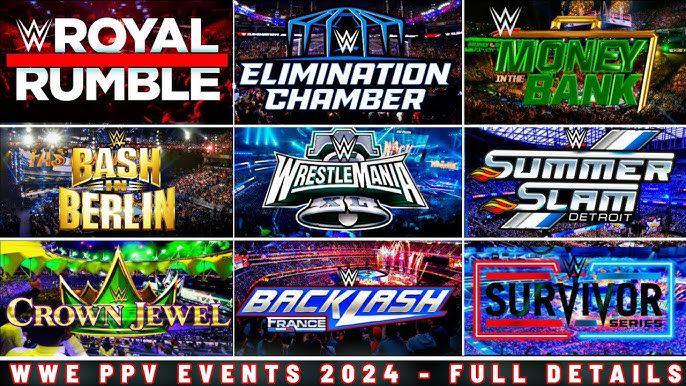 Complete Guide to WWE Pay-Per-Views in 2024: Schedule, Dates & Locations