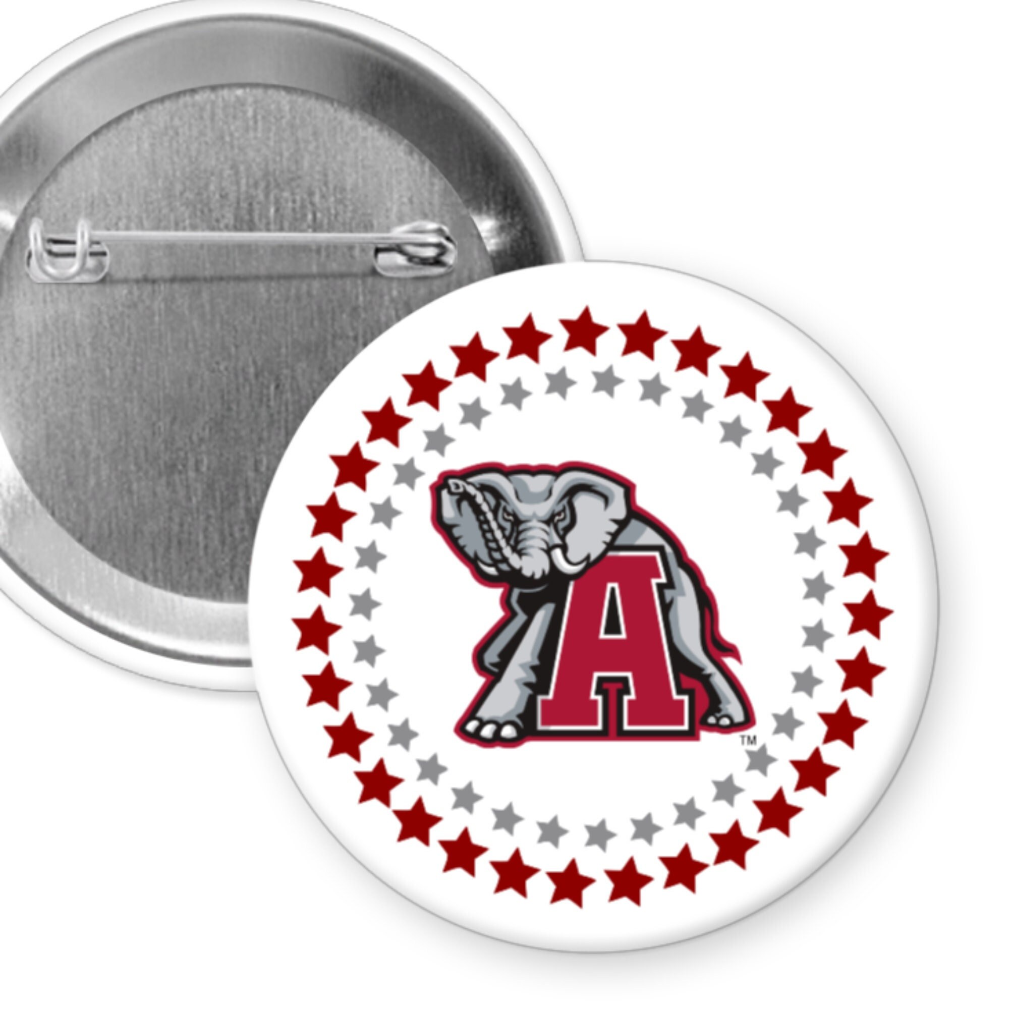 Shop Alabama Buttons: Custom Lapel Pins & Football Accessories