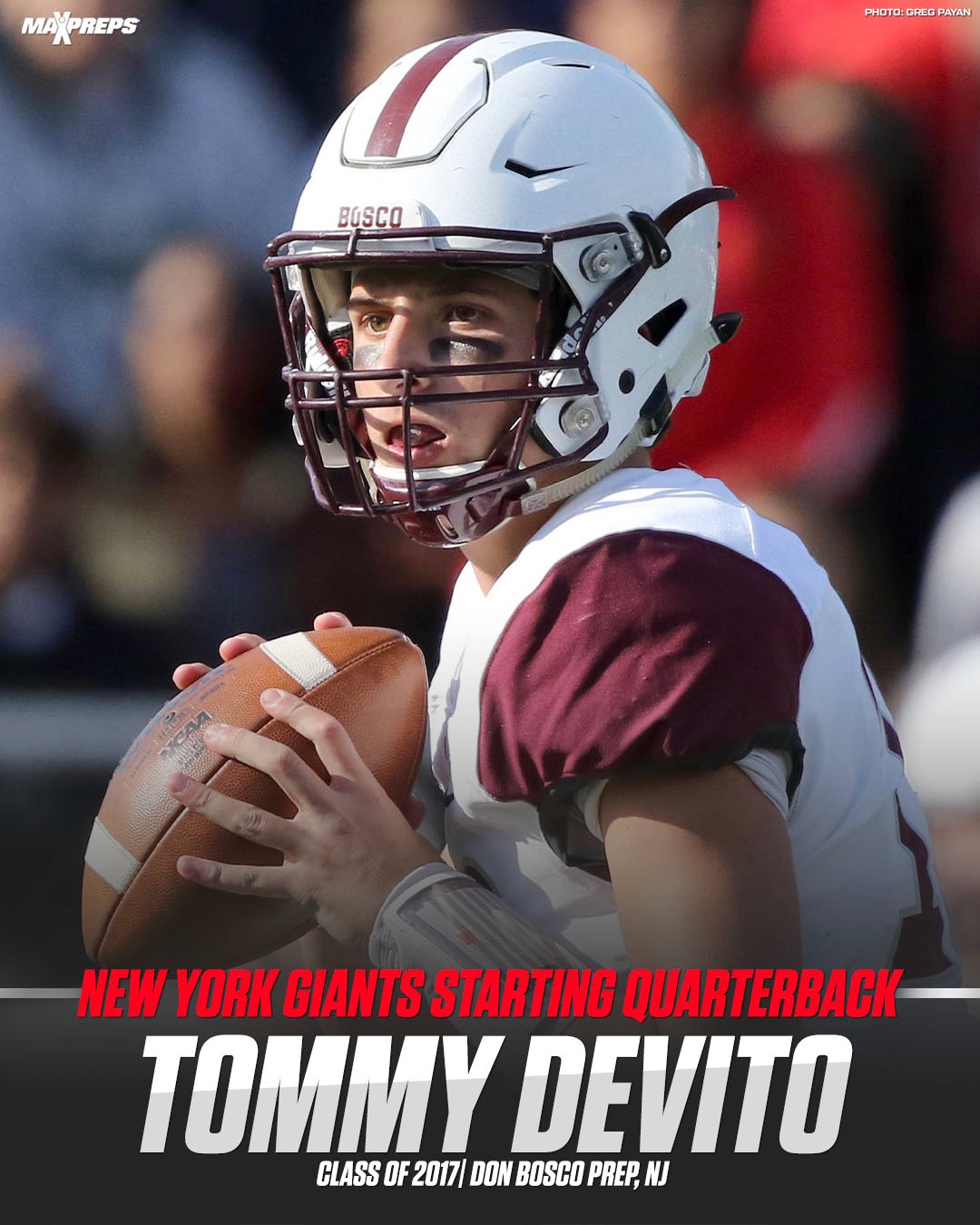 The Rise of Tommy DeVito: Don Bosco Prep to NFL Success