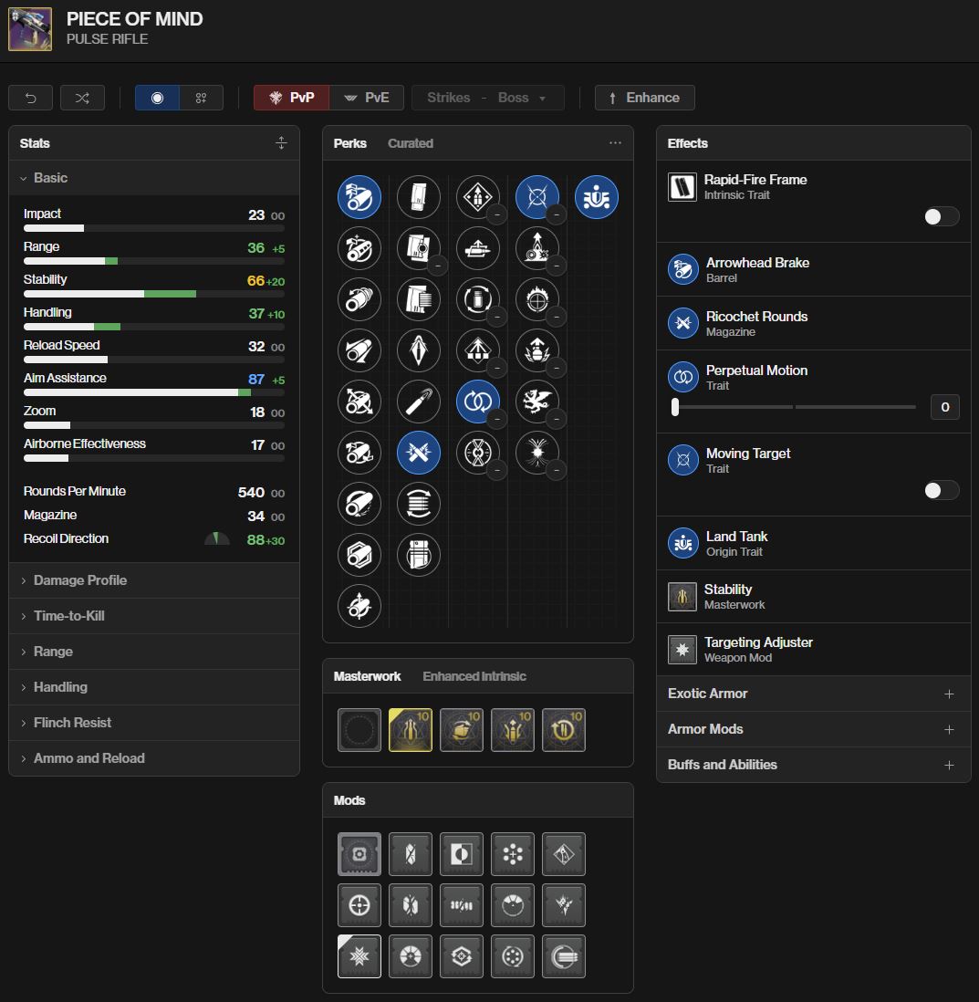 How to Get the Perfect Piece of Mind God Roll in Destiny 2