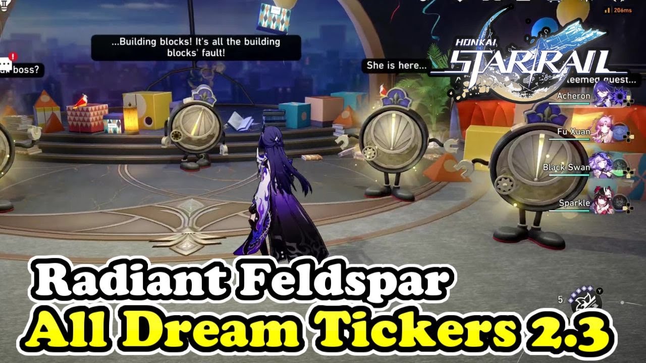 Where to Find All Dream Tickers in Radiant Feldspar | Honkai Star Rail Guide