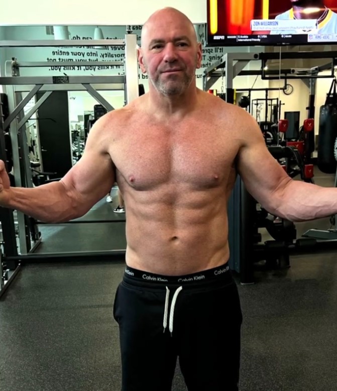 UFC President Dana White Goes Shirtless After 30-Pound Weight Loss: See the Photo