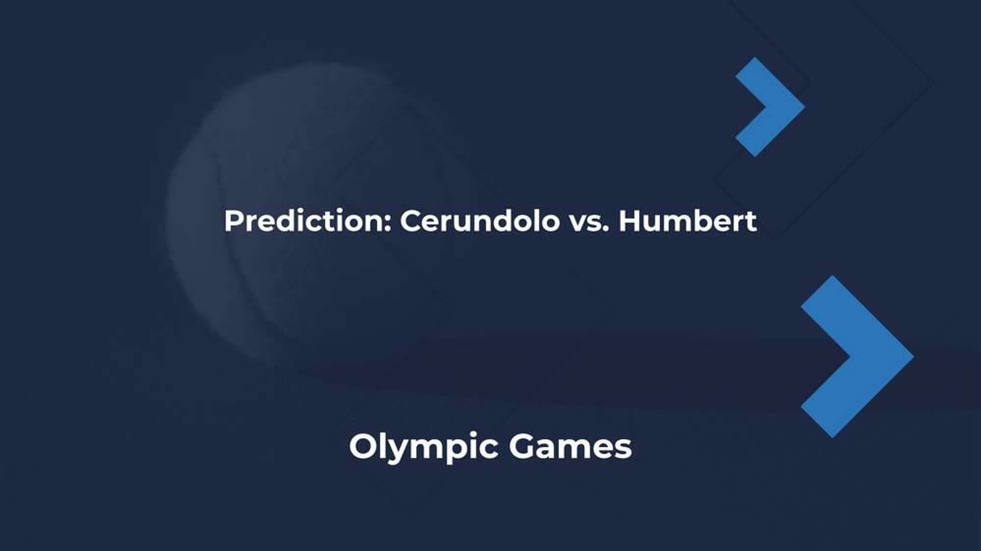 Ugo Humbert vs Francisco Cerundolo Prediction: Who Will Win in the Olympic Round of 32?