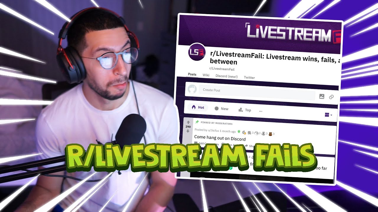 Top Livestream Fails on r/LivestreamFail: Watch the Funniest Streamer Blunders