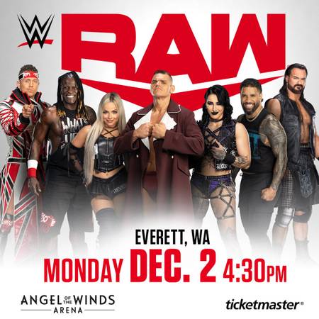 WWE Seattle Washington: Get Tickets for December 2024 RAW Event