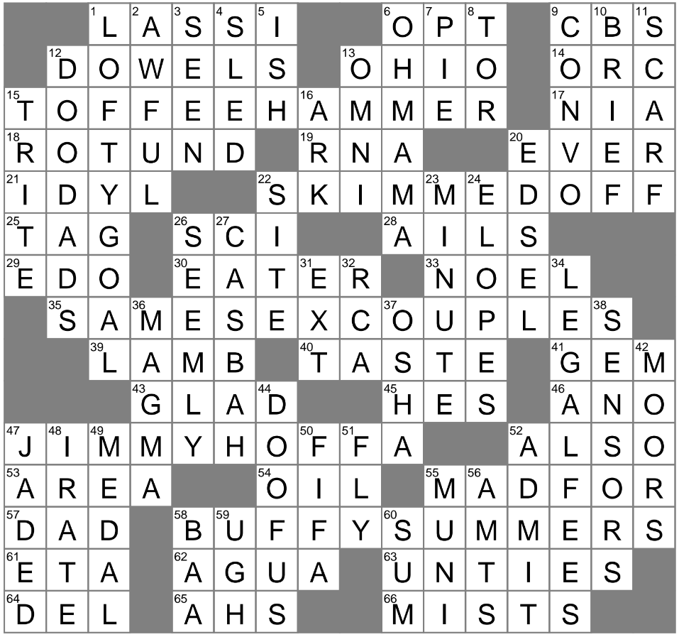 have time to chat crossword clue