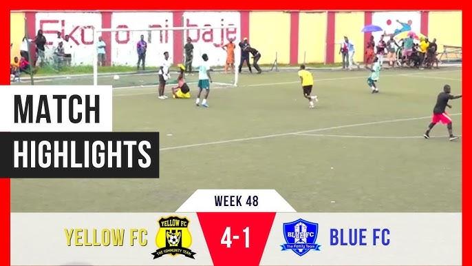 Blue Yellow Football Game Highlights: Unforgettable Moments!