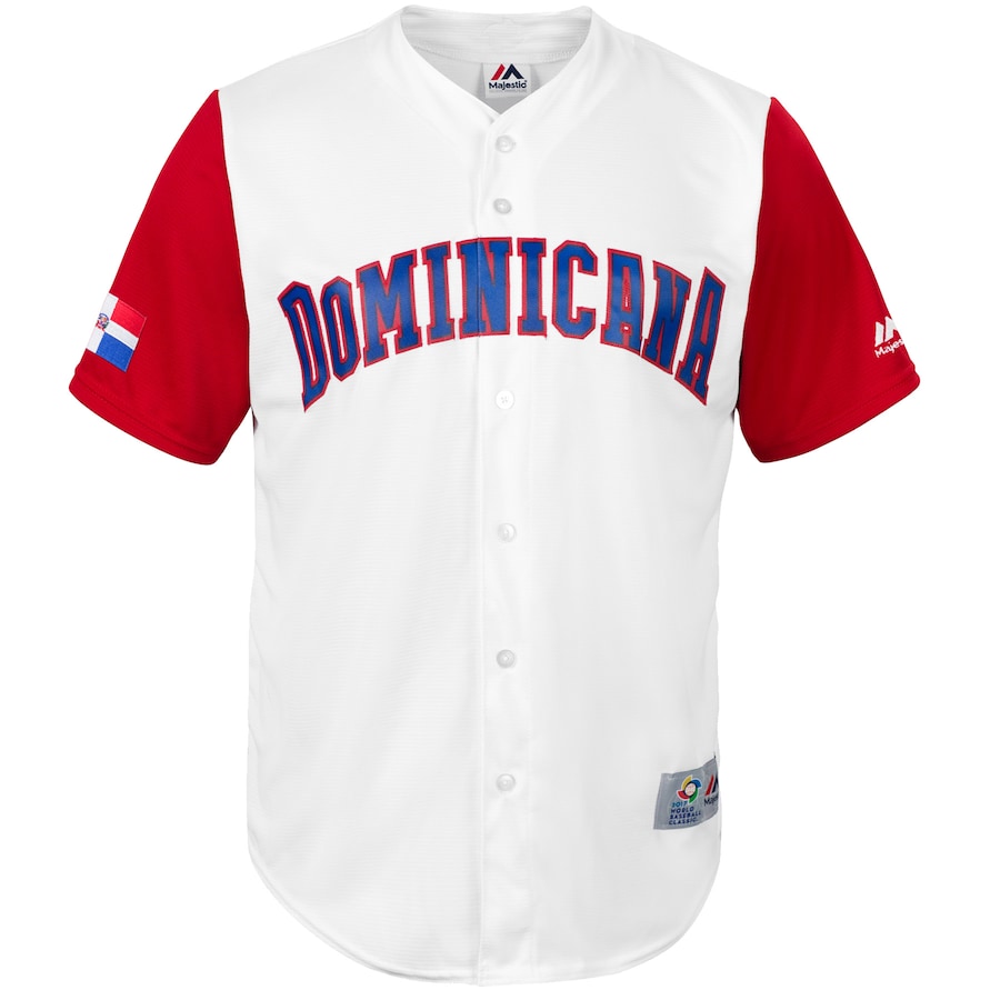 Best Deals on Dominican Republic World Baseball Classic Jerseys.