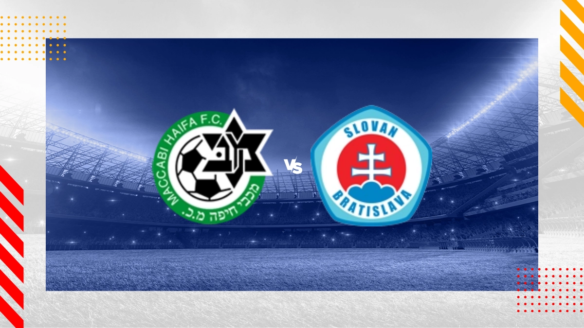 Champions League: Maccabi Haifa vs Slovan Bratislava Prediction