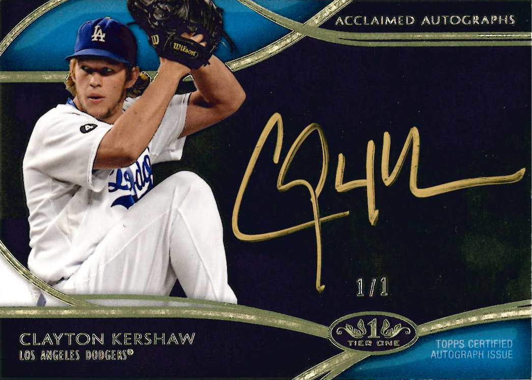 Want a Clayton Kershaw Signed Card? Heres How to Get One Today!