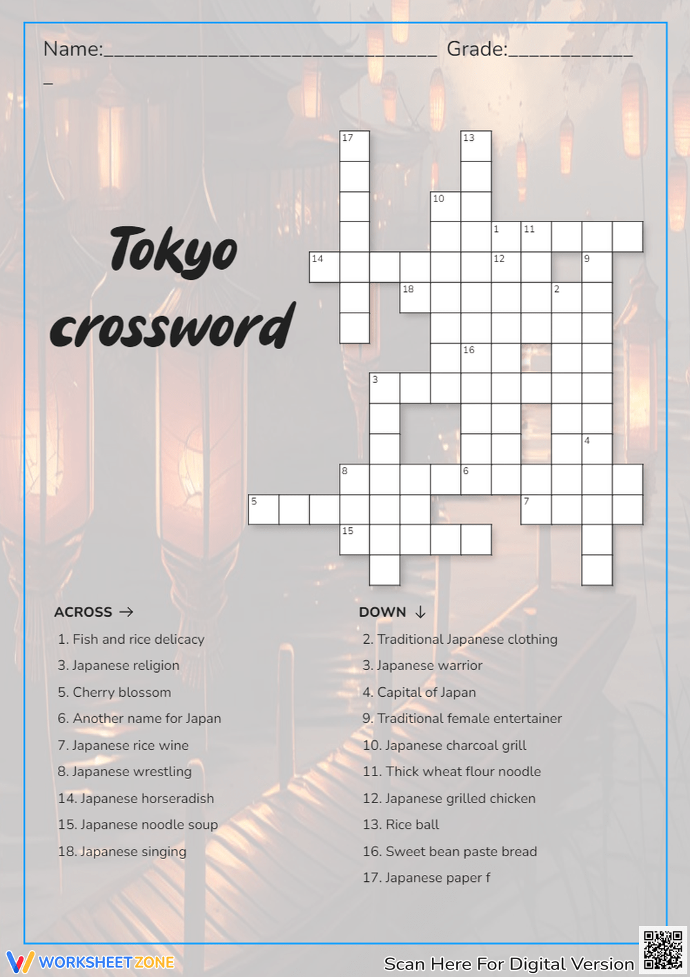 Tokyo Former Name Crossword Challenge Your Knowledge of Japanese History Today