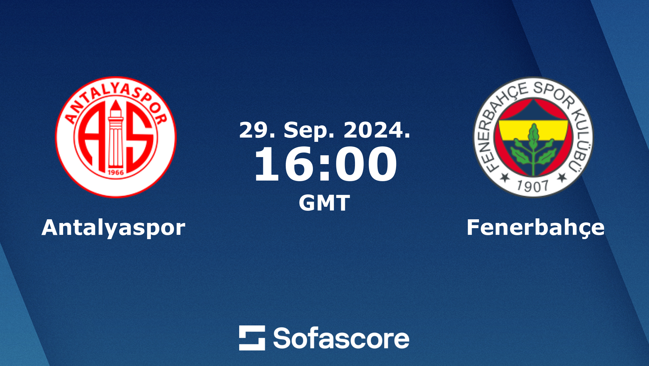 Fenerbahçe vs Antalyaspor Lineups: Kick-off Time, TV Channels & Stats