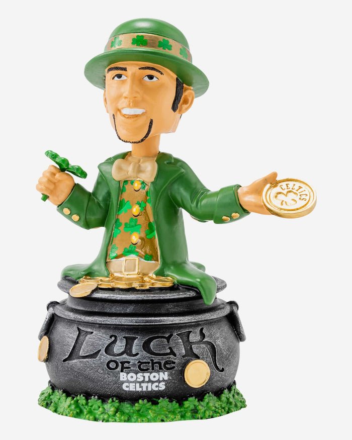 Meet the Boston Celtics Lucky Mascot and Get Good Luck.