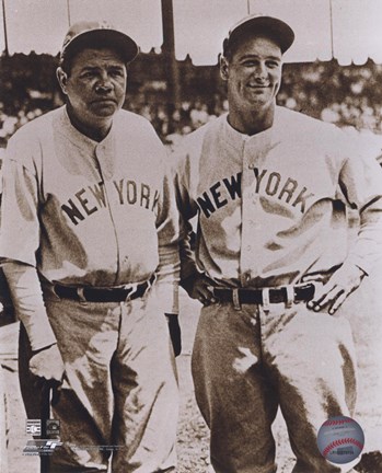 See the Famous Babe Ruth and Lou Gehrig Photo: Two Greats in One Shot