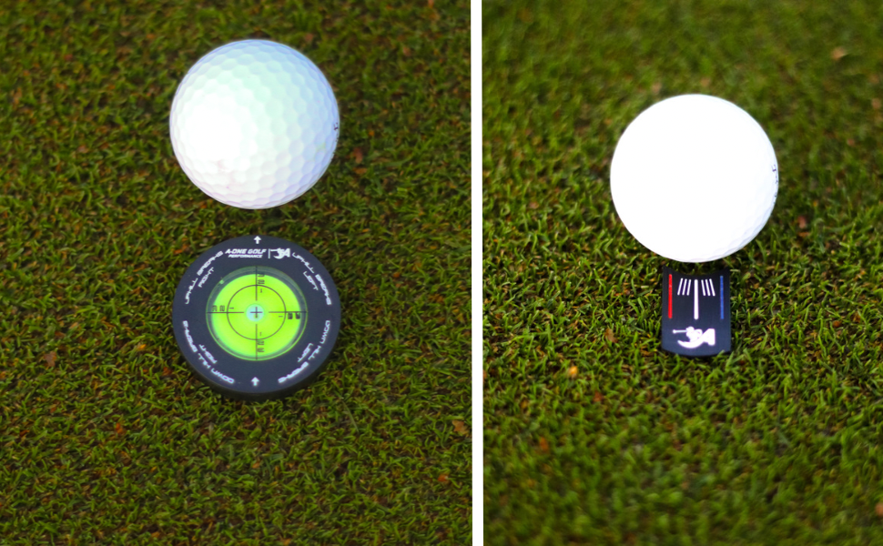 Level Up Your Golf Game with a Ball Marker with Built-in Level