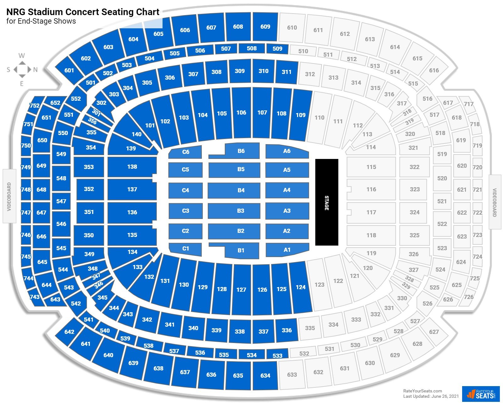 See It All: Exploring the Seating Chart at Reliant Stadium