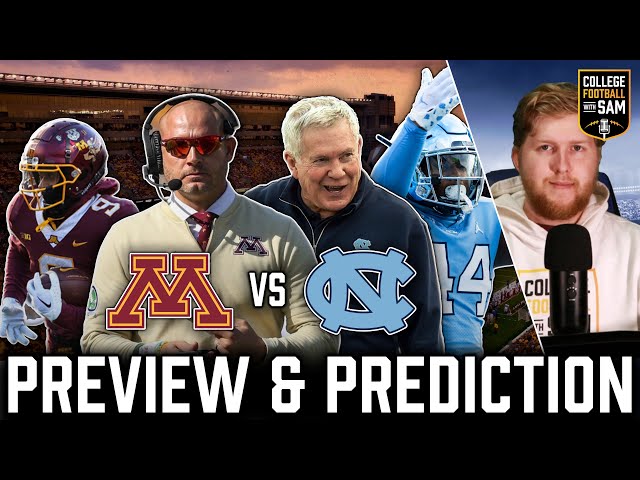 Minnesota vs. UNC Football: Game Preview and Predictions