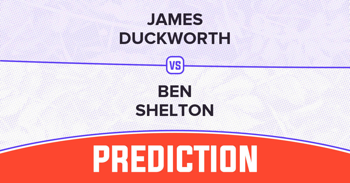 James Duckworth vs Ben Shelton Prediction: Who Will Win?