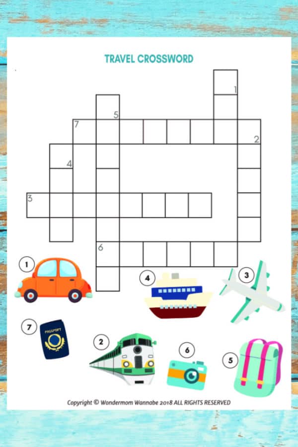 Easy Crossword: Whats the Result of a Toddlers Trip