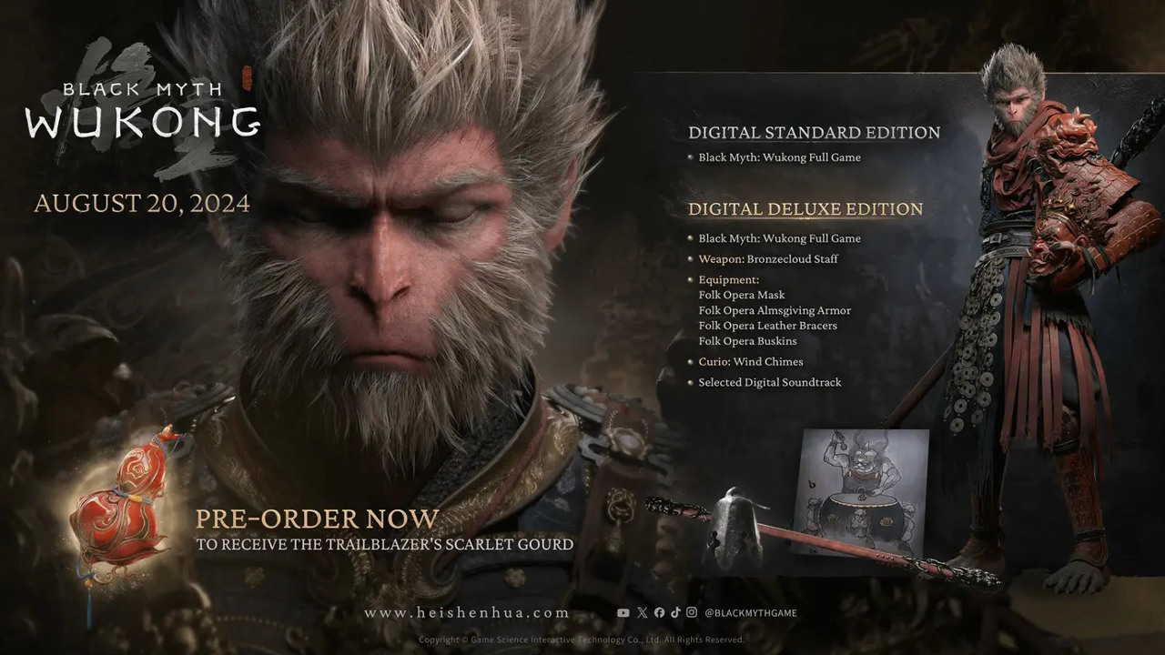 Black Myth Wukong Deluxe Edition Pre Order: What You Need to Know