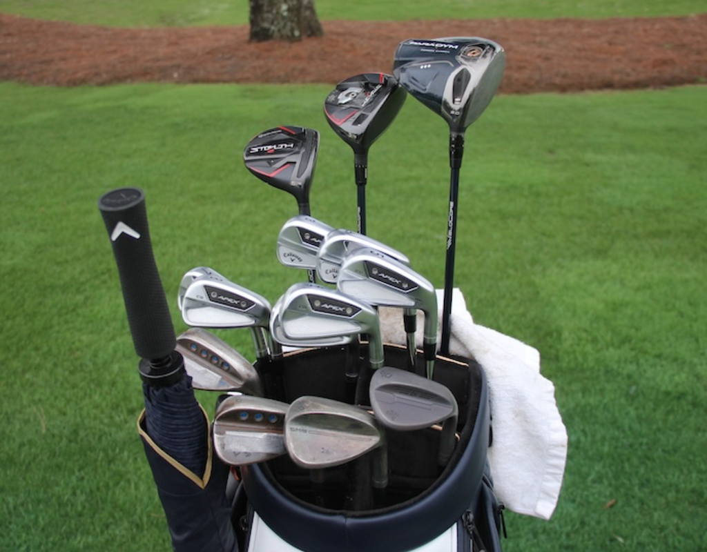 chris kirk witb (Whats in the bag) see the clubs the pros are using right now