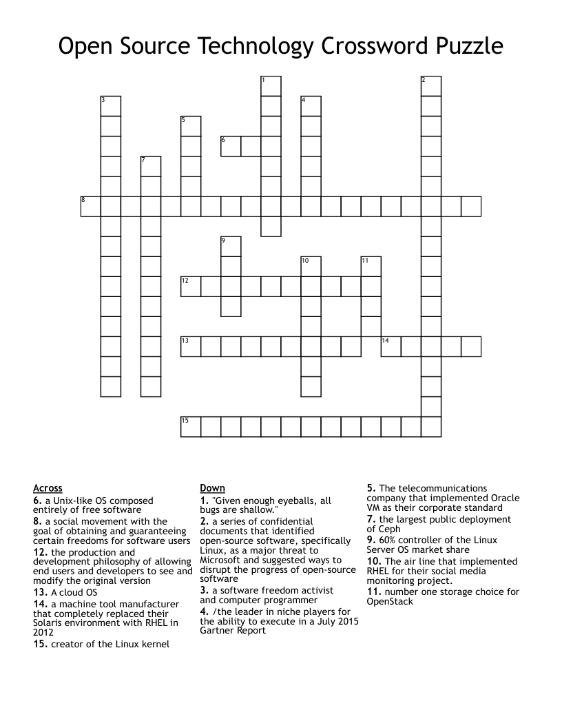 Find Out Tech Leaders with the Exec in Tech Crossword