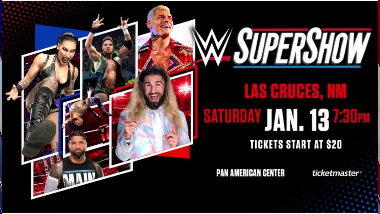 WWE New Mexico 2024:  Pan American Center Show Details