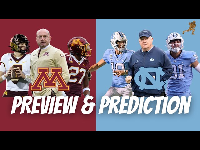 Minnesota vs. UNC Football: Game Preview and Predictions