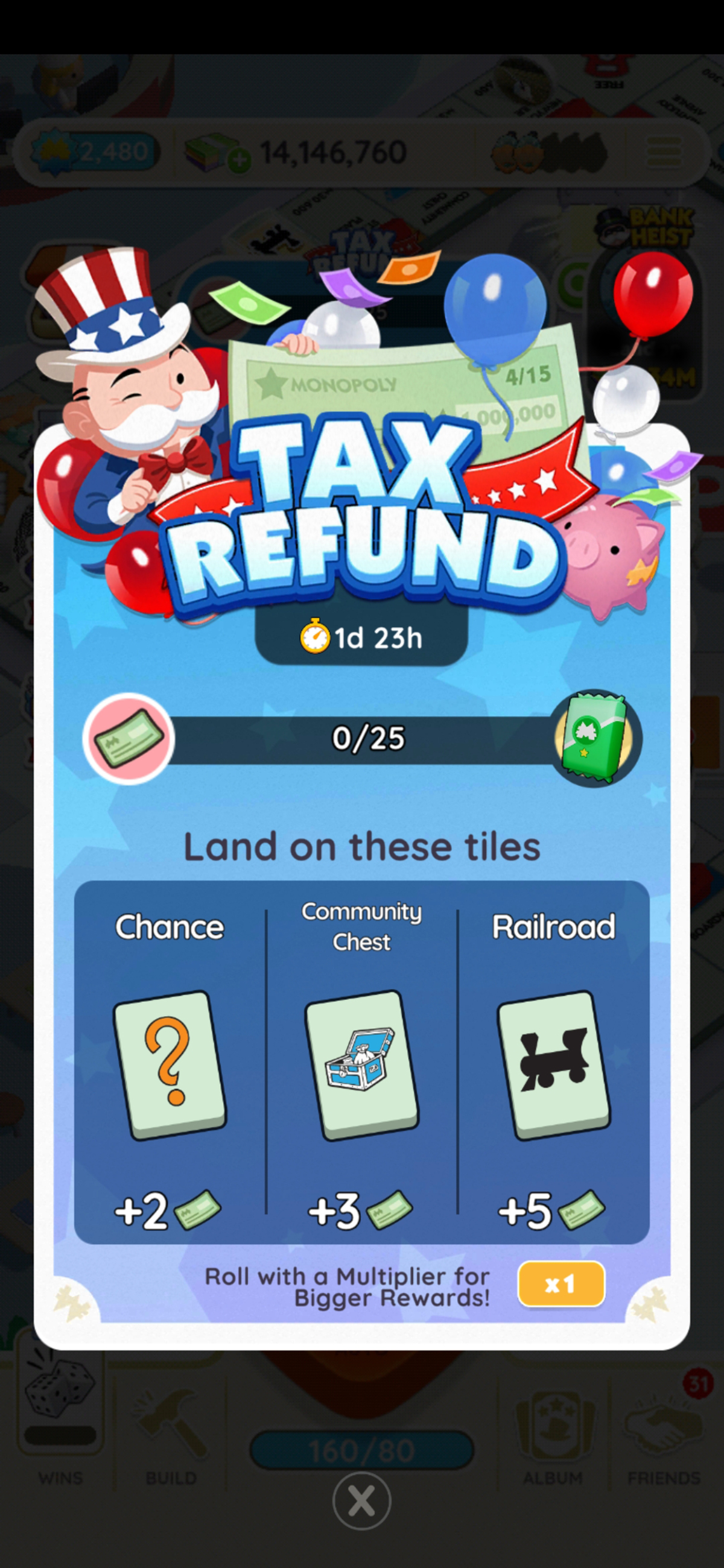 Easy Guide to Tax Refund Monopoly Go Rewards List