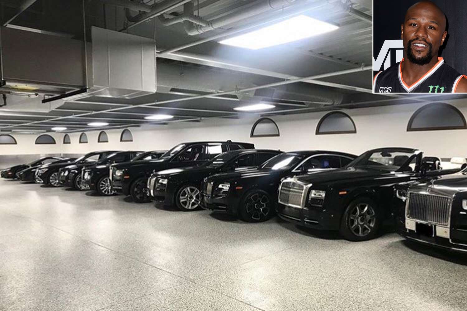 Inside Floyd Mayweathers Garage: See His Incredible Automobiles