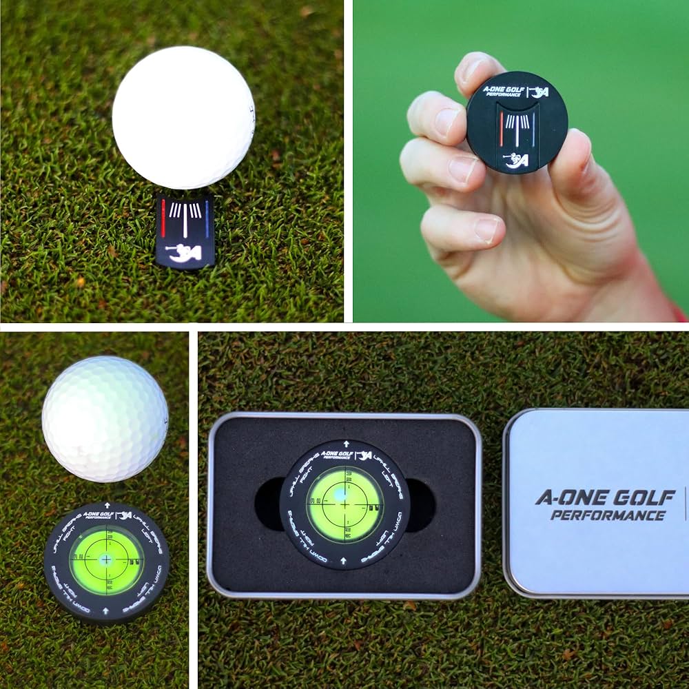 Level Up Your Golf Game with a Ball Marker with Built-in Level