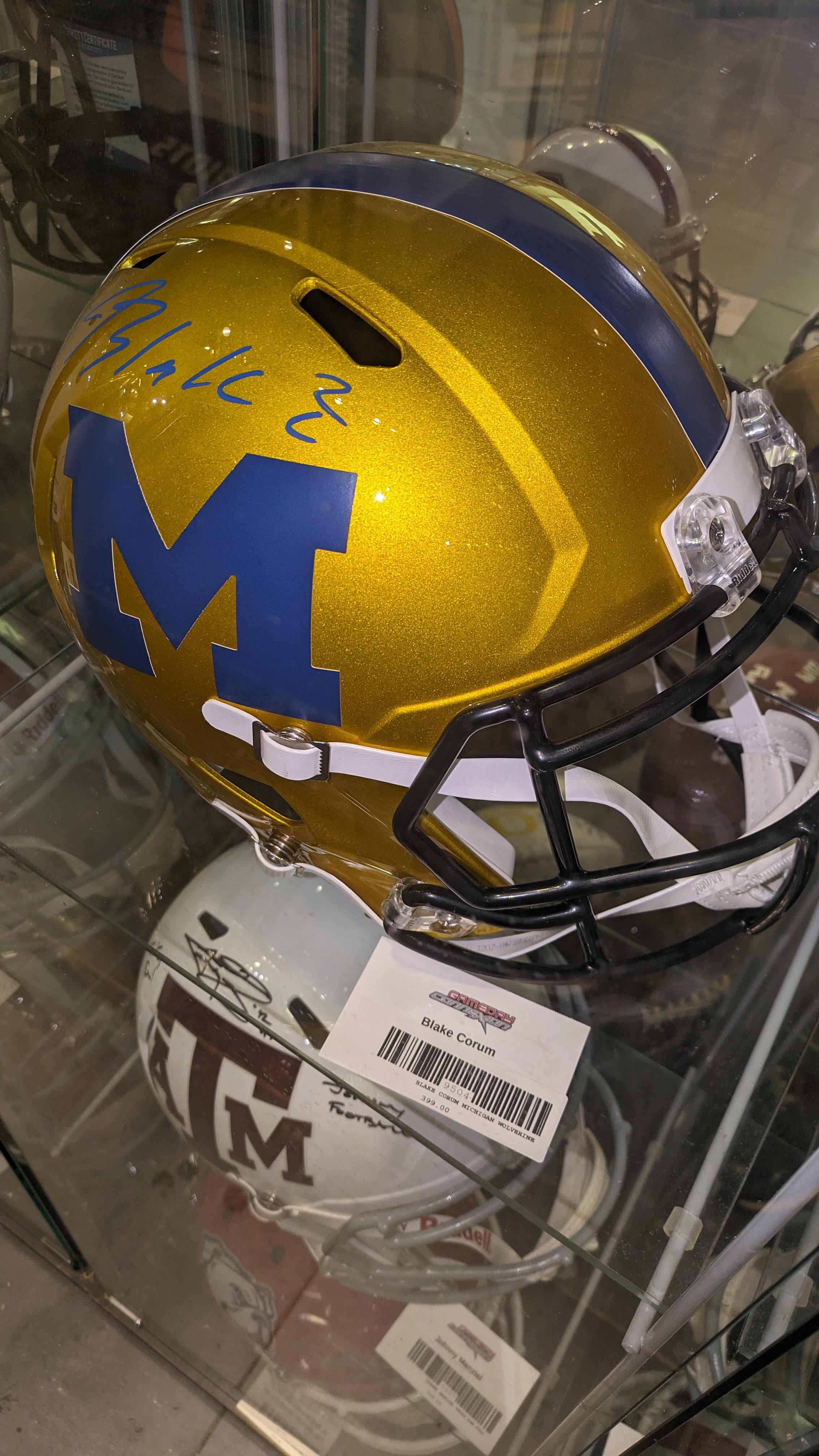 Real vs Fake Michigan Wolverine Helmet: How to Spot One