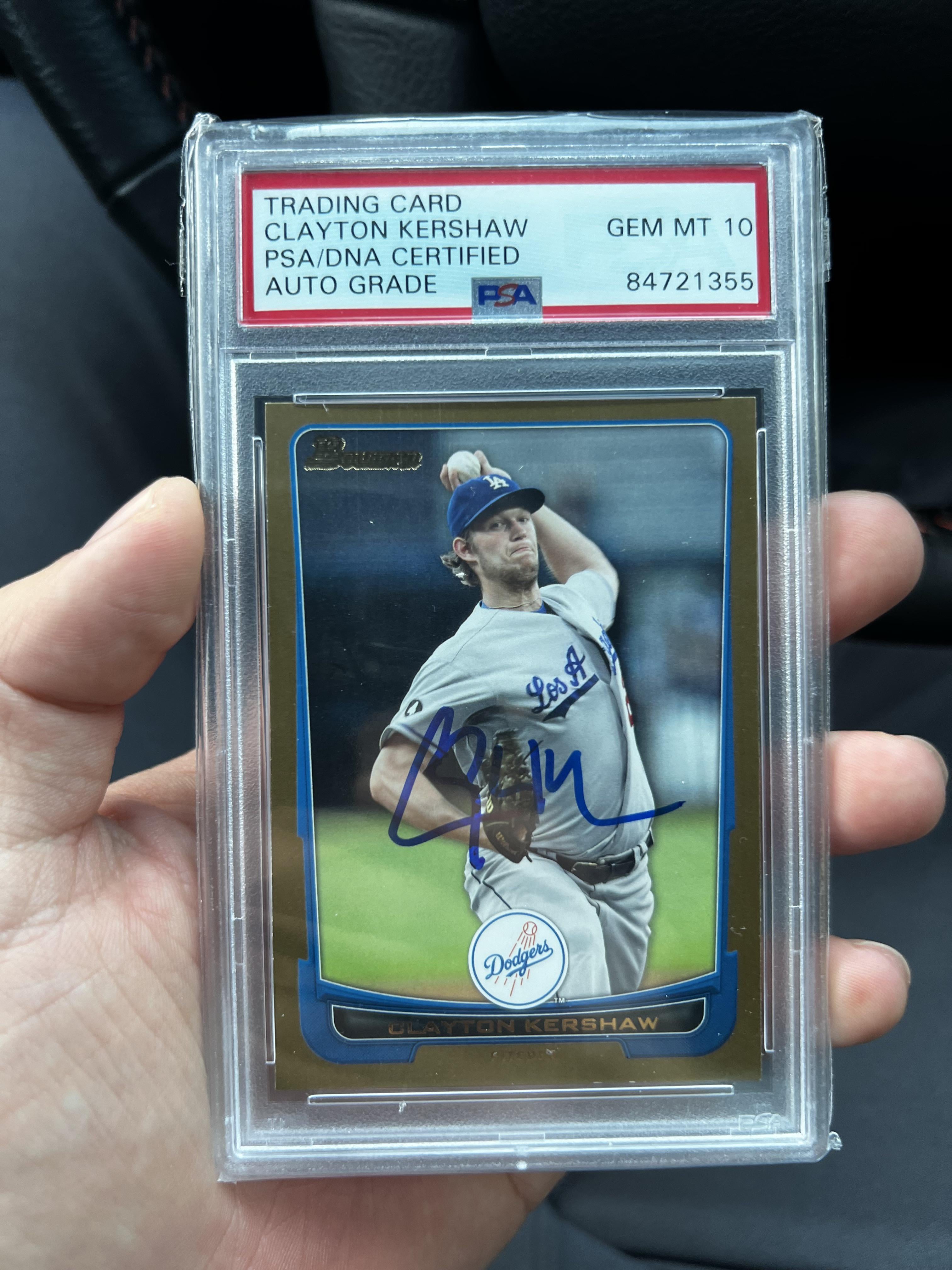 Want a Clayton Kershaw Signed Card? Heres How to Get One Today!