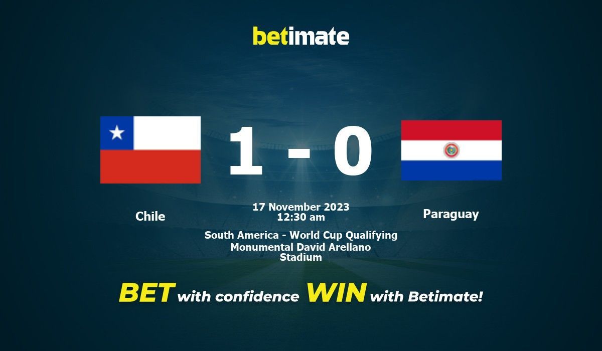 Get Your Chile vs Paraguay Prediction Today and Bet Smart