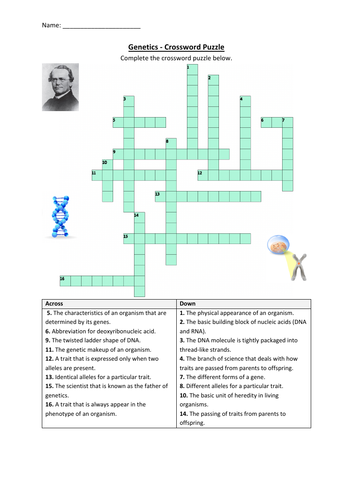 Learn Genetics Easily: Try Our Engaging Heredity Crossword