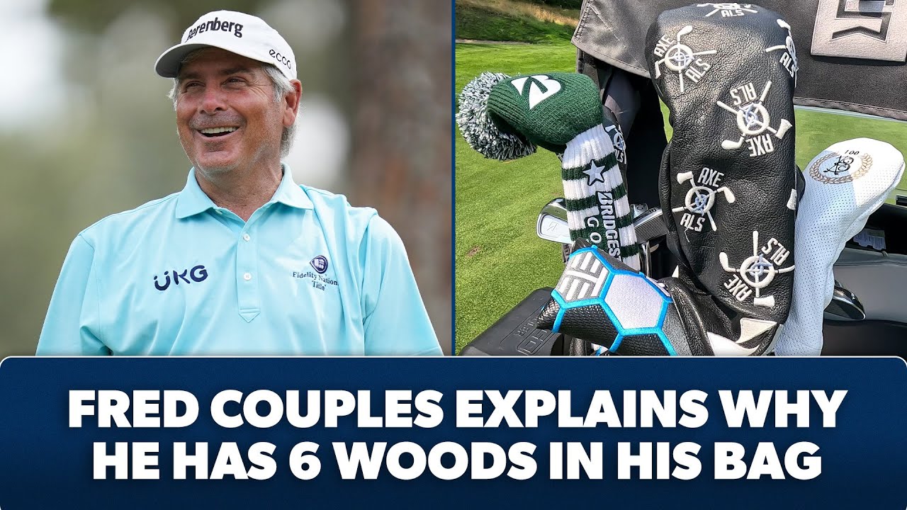 fred couples witb 2024:  The gear hes using to win!