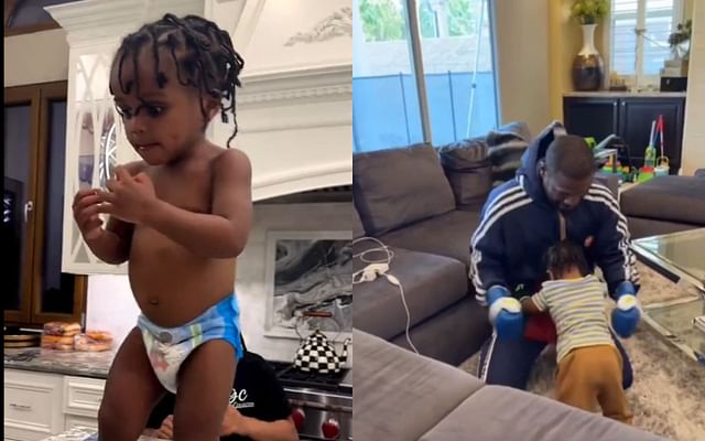 Meet Floyd Mayweathers Grandson!  Inside the Boxers Family Life.