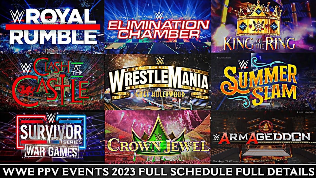 Where and When is the Next WWE PPV? Full Schedule Here