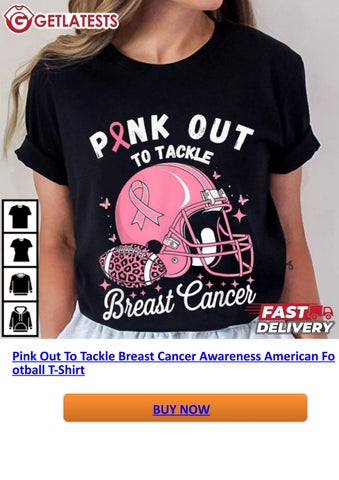 Get Your Breast Cancer NFL Apparel and Make a Difference