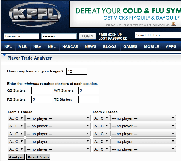 Fantasy Trade Analyzer: Whos Winning Your Trades?