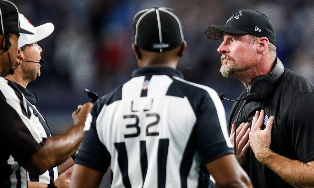 Detroit Lions Referee Calls Under Scrutiny This Season