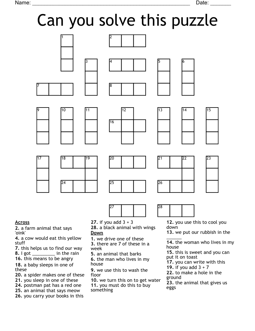 Giving a Once Over Crossword Puzzle: A Simple Way to Solve It