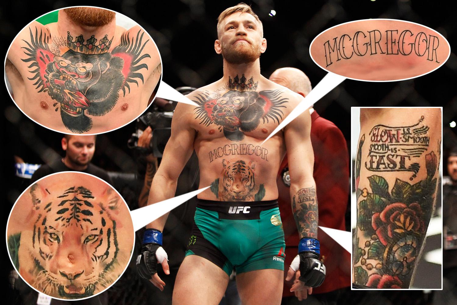 McGregor Tattoos: Whats the Real Story? (We Decode the Meaning Behind Every Single One of His Tattoos)